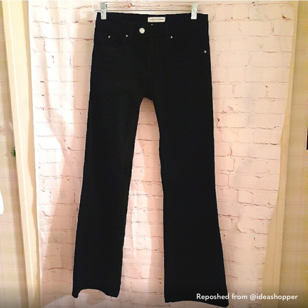 Isabel Marant E'toile Black Flare Leg Jeans sz.26
